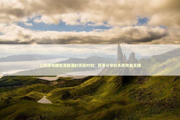 上班族电脑突发崩溃的紧张时刻:同事分享的系统恢复关键 上班族电脑突发崩溃的紧张时刻:同事分享的系统恢复关键 新闻